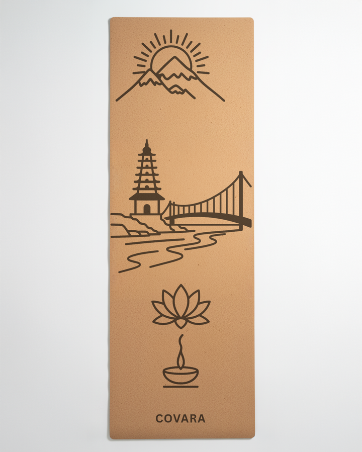 Rishikesh Edition • Cork Yoga Mat