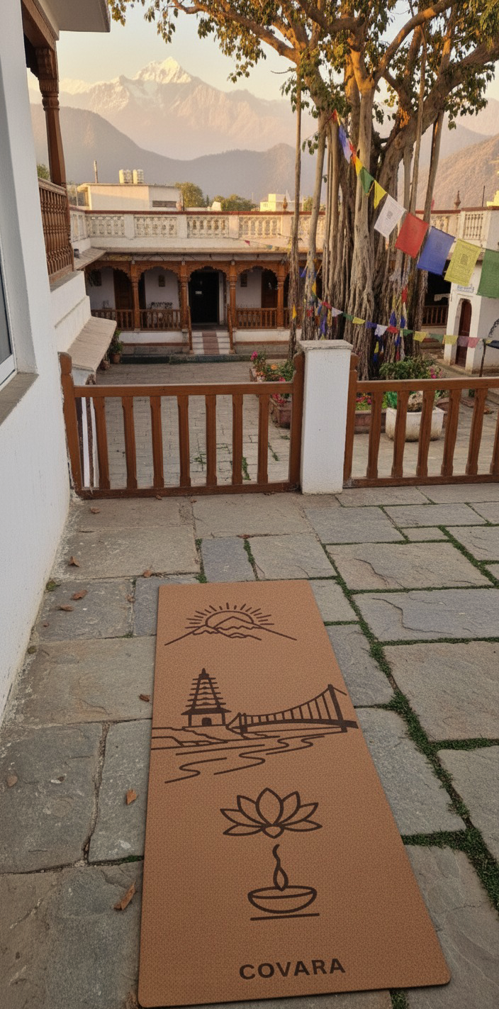 Rishikesh Edition • Cork Yoga Mat